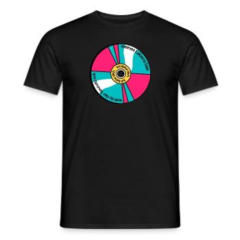 Du bist der Soundtrack meines lebens - Männer T-Shirt - Schwarz - Vorne - AI Model Male 178 light (178cm)