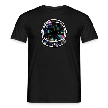 Raum Helmat - Männer T-Shirt - Schwarz - Vorne - AI Model Male 178 light (178cm)