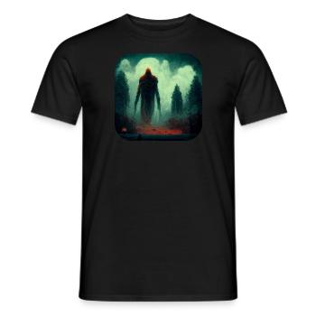 Wood Cloud Stalker - Männer T-Shirt - Schwarz - Vorne - AI Model Male 178 light (178cm)