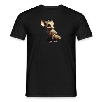 Cute Animals Children Baby Fantasy - Men's T-Shirt - black - Front - AI Model Male 178 light (178cm)