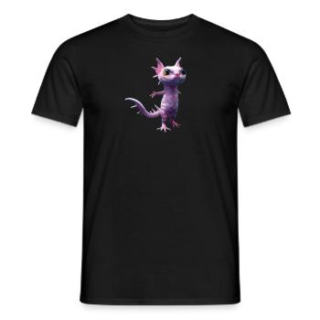Cute Animals Children Baby Fantasy - Men's T-Shirt - black - Front - AI Model Male 178 light (178cm)