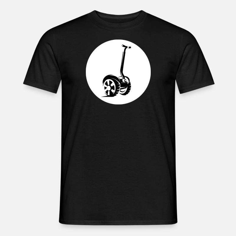 E-Scooter E-Roller Scooter - Men’s T-shirt - black
