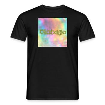 Vintage bunt - Männer T-Shirt - Schwarz - Vorne - AI Model Male 178 light (178cm)