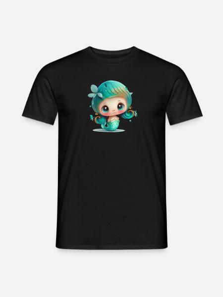 Sirène douce - T-shirt homme - noir