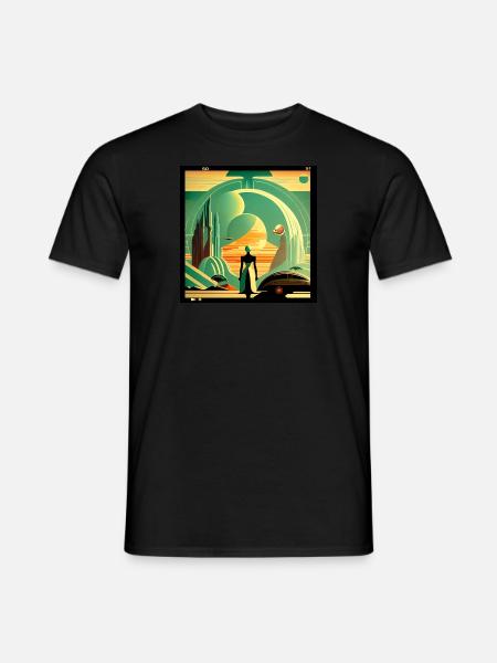 Horizons du futur - T-shirt homme - noir