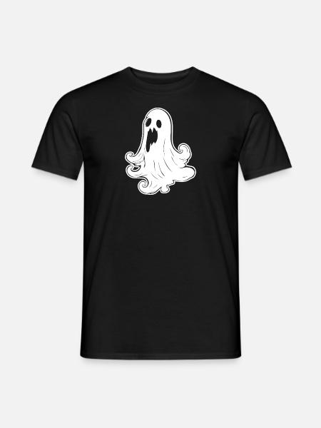 Ghost Ghosts Witching Hour Halloween - Men's T-Shirt - black