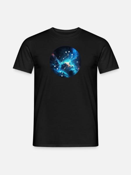 Zwilling - Männer T-Shirt - Schwarz