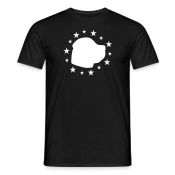 Boerboel - Männer T-Shirt - Schwarz - Vorne - AI Model Male 178 light (178cm)