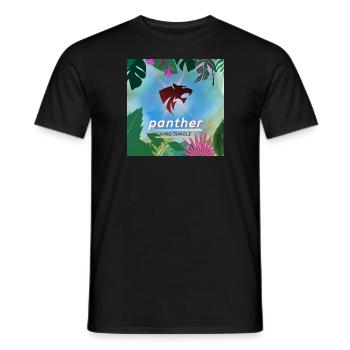 Panther king jungle - Männer T-Shirt - Schwarz - Vorne - AI Model Male 178 light (178cm)