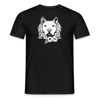 Pitbull - T-shirt homme - noir - Devant - AI Model Male 178 light (178cm)