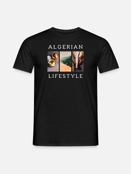 Algerian Lifestyle - Men's T-Shirt - black