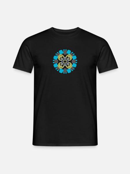 C019BA18 2317 48FC 9A2D 88FAE53A2D3F - T-shirt homme - noir