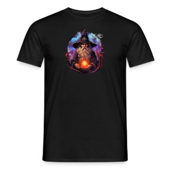 Le magicien sinistre - T-shirt homme - noir - Devant - AI Model Male 178 light (178cm)