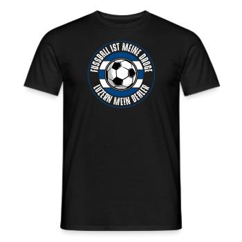 Luzern - Männer T-Shirt - Schwarz - Vorne - AI Model Male 178 light (178cm)
