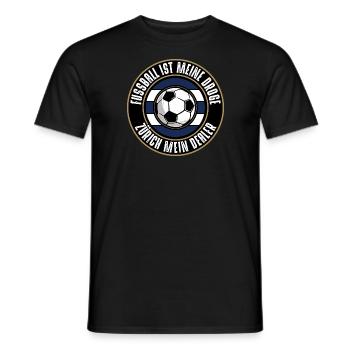Züri - Männer T-Shirt - Schwarz - Vorne - AI Model Male 178 light (178cm)