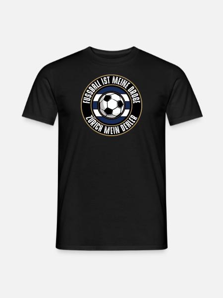 Züri - Männer T-Shirt - Schwarz