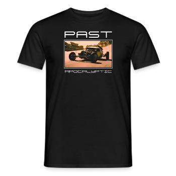 Past Apocalyptic - Men's T-Shirt - black - Front - AI Model Male 178 light (178cm)