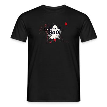 fa-BOO-lous Ghost - Männer T-Shirt - Schwarz - Vorne - AI Model Male 178 light (178cm)