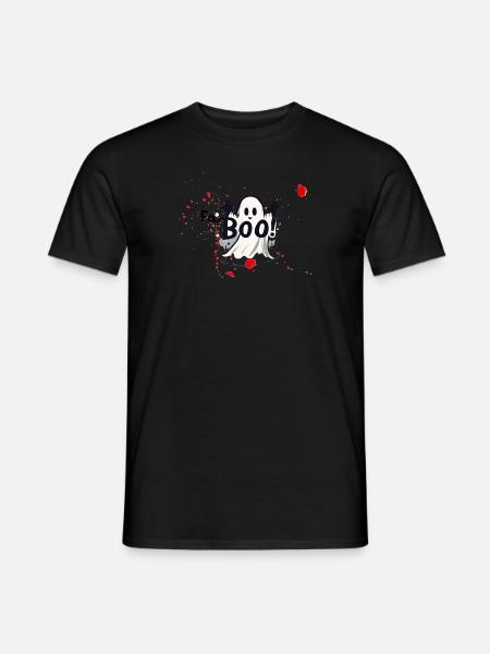 fa-BOO-lous Ghost - Männer T-Shirt - Schwarz