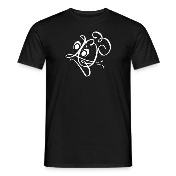 Love - blanc - T-shirt homme - noir - Devant - AI Model Male 178 light (178cm)