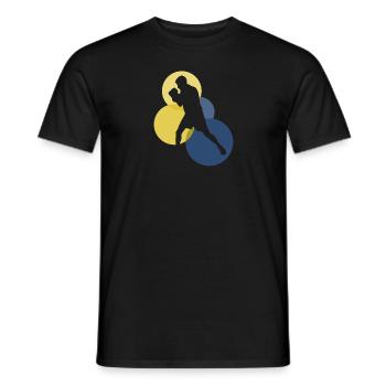 Boxer Boxing Uppercut b - Männer T-Shirt - Schwarz - Vorne - AI Model Male 178 light (178cm)