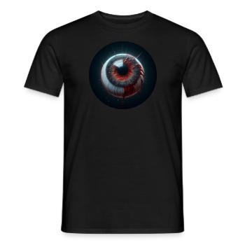 AUGE, Geist, Angst, Grausam, Albtraum, Schwarze Magie - Männer T-Shirt - Schwarz - Vorne - AI Model Male 178 light (178cm)