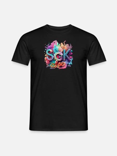 Fleur de lotus - T-shirt homme - noir