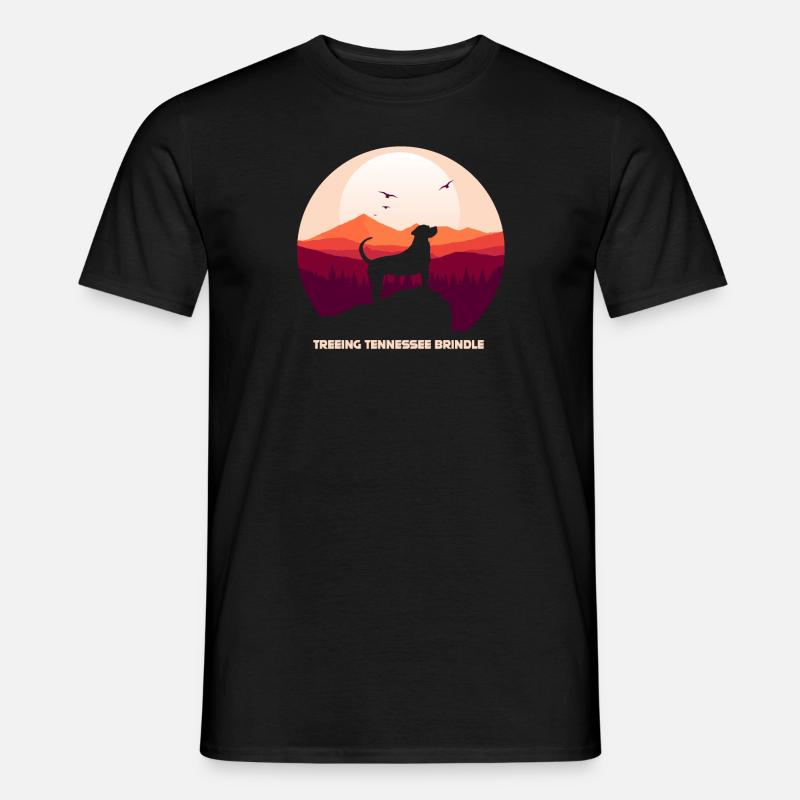 Treeing Tennessee Brindle - Männer T-Shirt - Schwarz