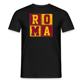 Rom - T-shirt homme - noir - Devant - AI Model Male 178 light (178cm)