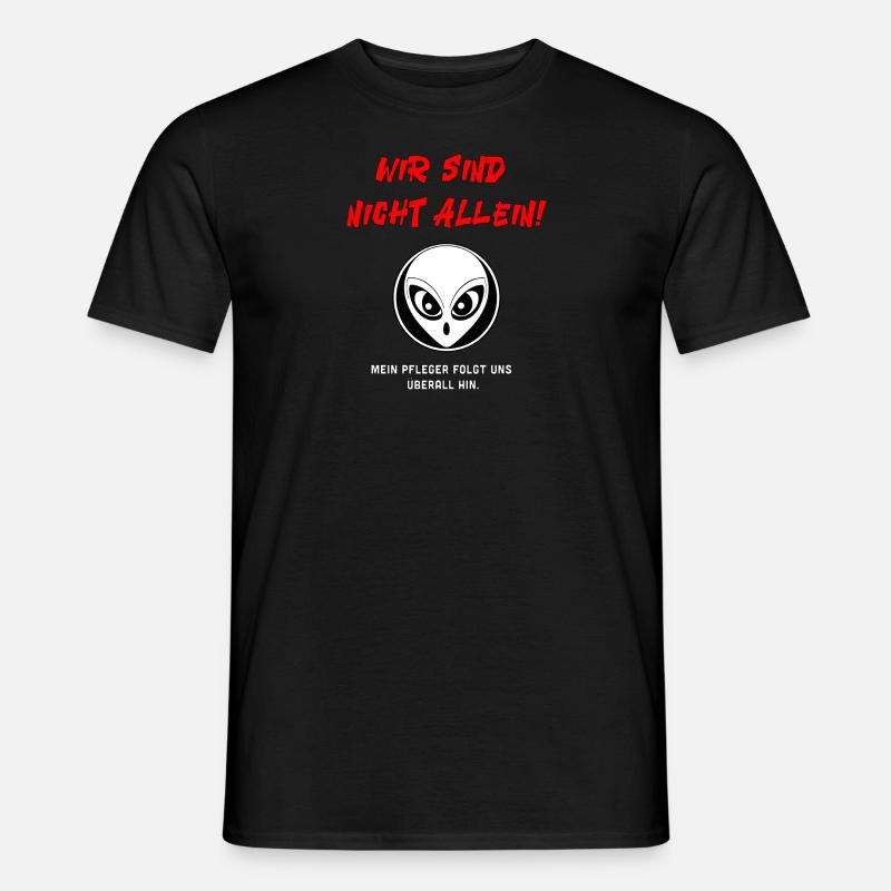 Alien 1 - Männer T-Shirt - Schwarz