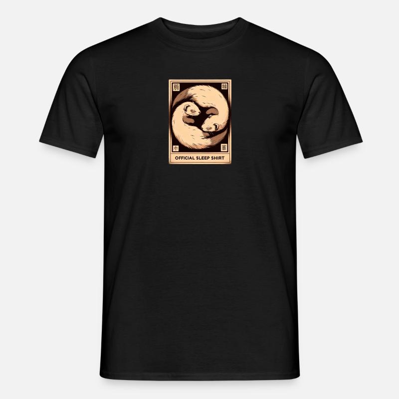 Nap Pals - Männer T-Shirt - Schwarz