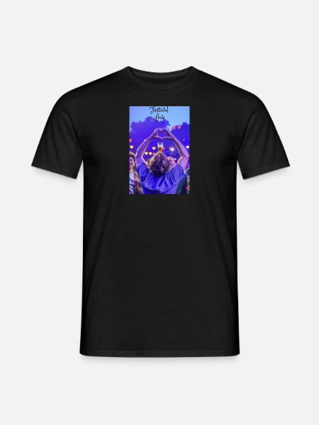 Festiwal Miłość - T-shirt męski - czarny