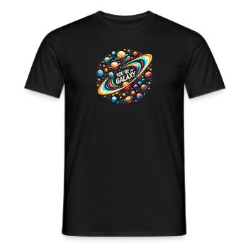 Danse céleste - T-shirt homme - noir - Devant - AI Model Male 178 light (178cm)