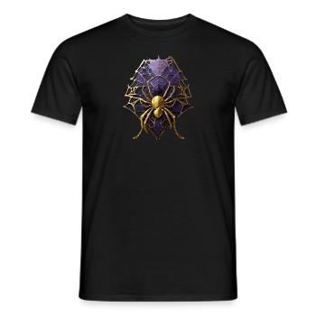 Ragno - T-shirt uomo - nero - Fronte - AI Model Male 178 light (178cm)