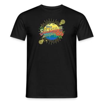 Latin Tropical Beach Summer Waves Sunny Vacation - Männer T-Shirt - Schwarz - Vorne - AI Model Male 178 light (178cm)