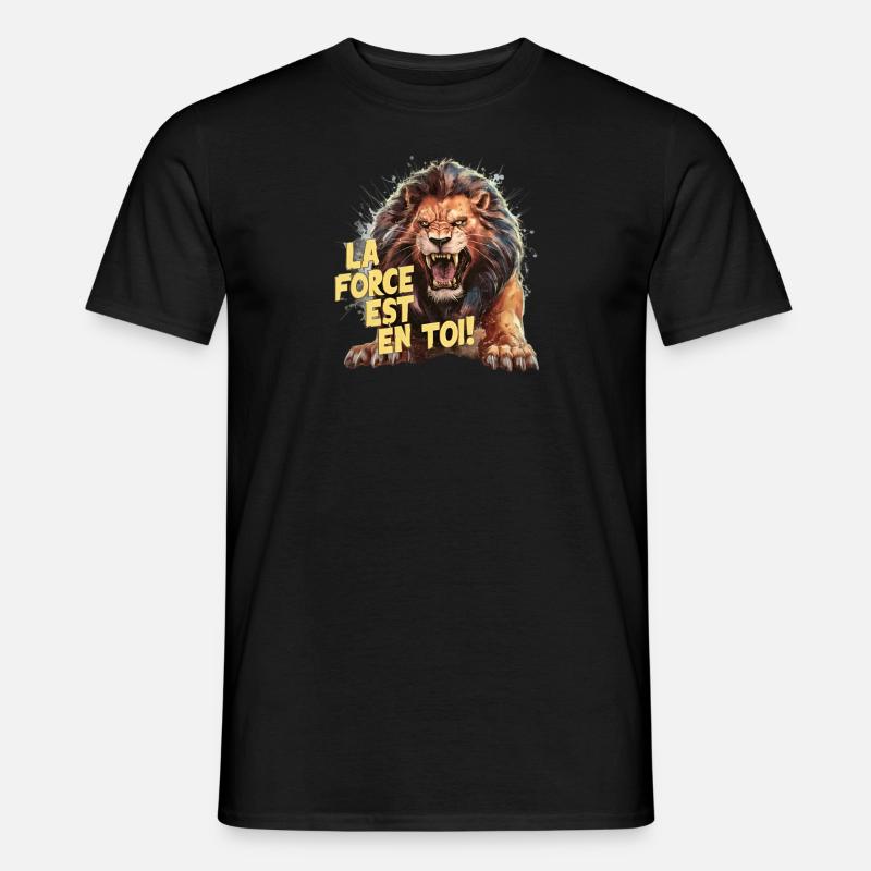 Die Kraft ist in dir - Männer T-Shirt - Schwarz