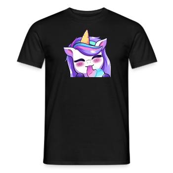Lyaschlecki - Männer T-Shirt - Schwarz - Vorne - AI Model Male 178 light (178cm)