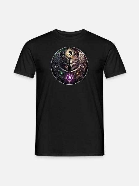 Balance der Mächte - Männer T-Shirt - Schwarz