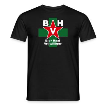 Bier Holen Sie sich einen Freiwilligen - Männer T-Shirt - Schwarz - Vorne - AI Model Male 178 light (178cm)
