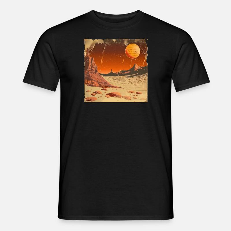 Mars - Männer T-Shirt - Schwarz