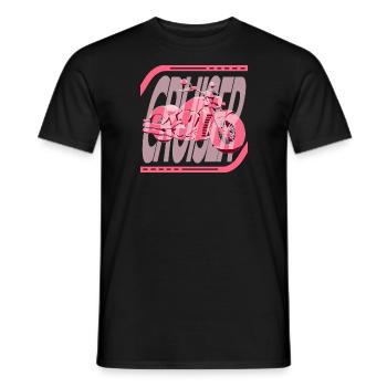 Shooter Cruiser - Men's T-Shirt - black - Front - AI Model Male 178 light (178cm)