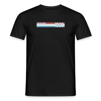 Retro 1938 Limitierte Auflage - Männer T-Shirt - Schwarz - Vorne - AI Model Male 178 light (178cm)
