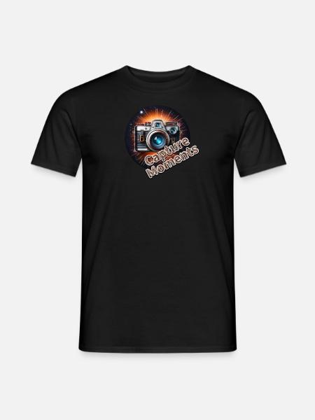 Capture Moments - Men's T-Shirt - black