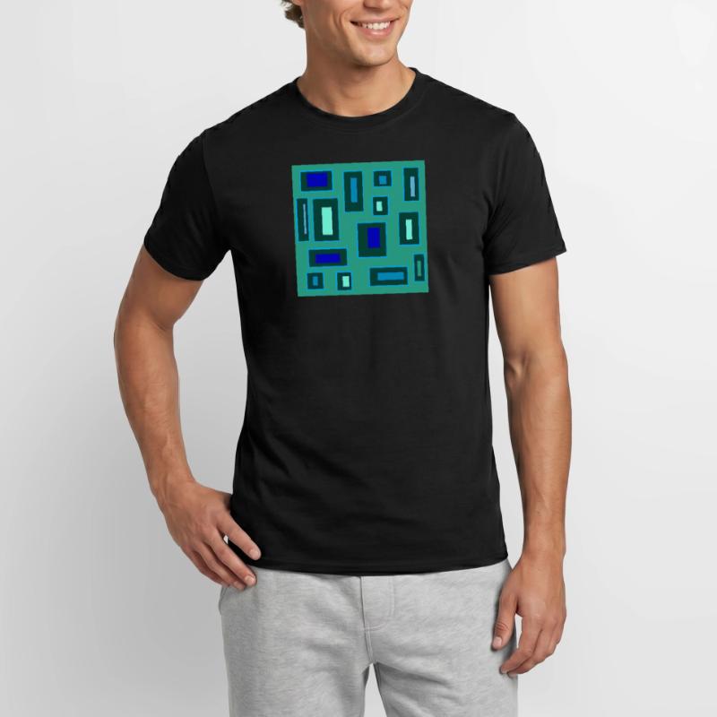 Rectangles dans l’espace T-shirt homme