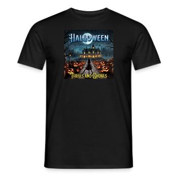Halloween TG2 - Men's T-Shirt - black - Front - AI Model Male 178 light (178cm)