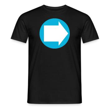 A new Look UK Reformed - Men's T-Shirt - black - Front - AI Model Male 178 light (178cm)