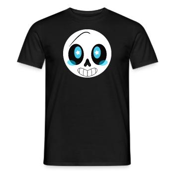 Blue - Männer T-Shirt - Schwarz - Vorne - AI Model Male 178 light (178cm)