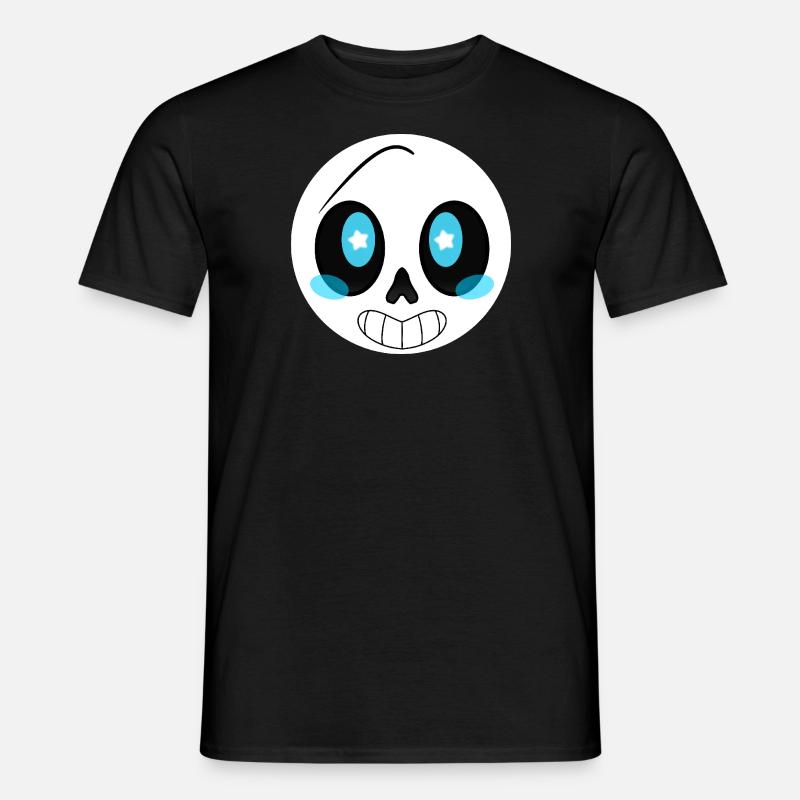 Blue - Männer T-Shirt - Schwarz