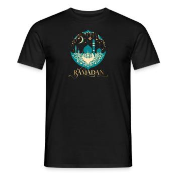 Ramadan Geschenk Eid Mubarak Islam Allah Muslim - Männer T-Shirt - Schwarz - Vorne - AI Model Male 178 light (178cm)