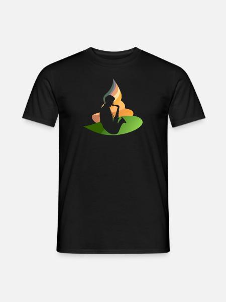 Jazz Orleans Saxophone - Men's T-Shirt - black